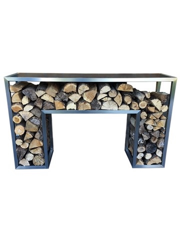 Bucher inox et pierre, Teix Art