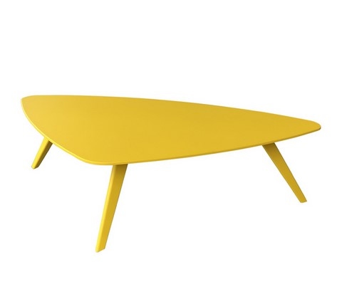 Teix Art, table basse aluminium Pétale 