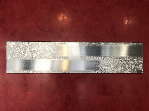 Tableau Entremêlé inox, Teix art 1