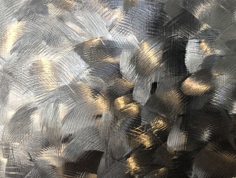 Tableau Entremêlé inox, Teix art 6